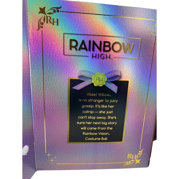 Shadow High Rainbow Vision Costume Ball Violet Willow Purple Fashion Doll 11" - Picture 4 of 6